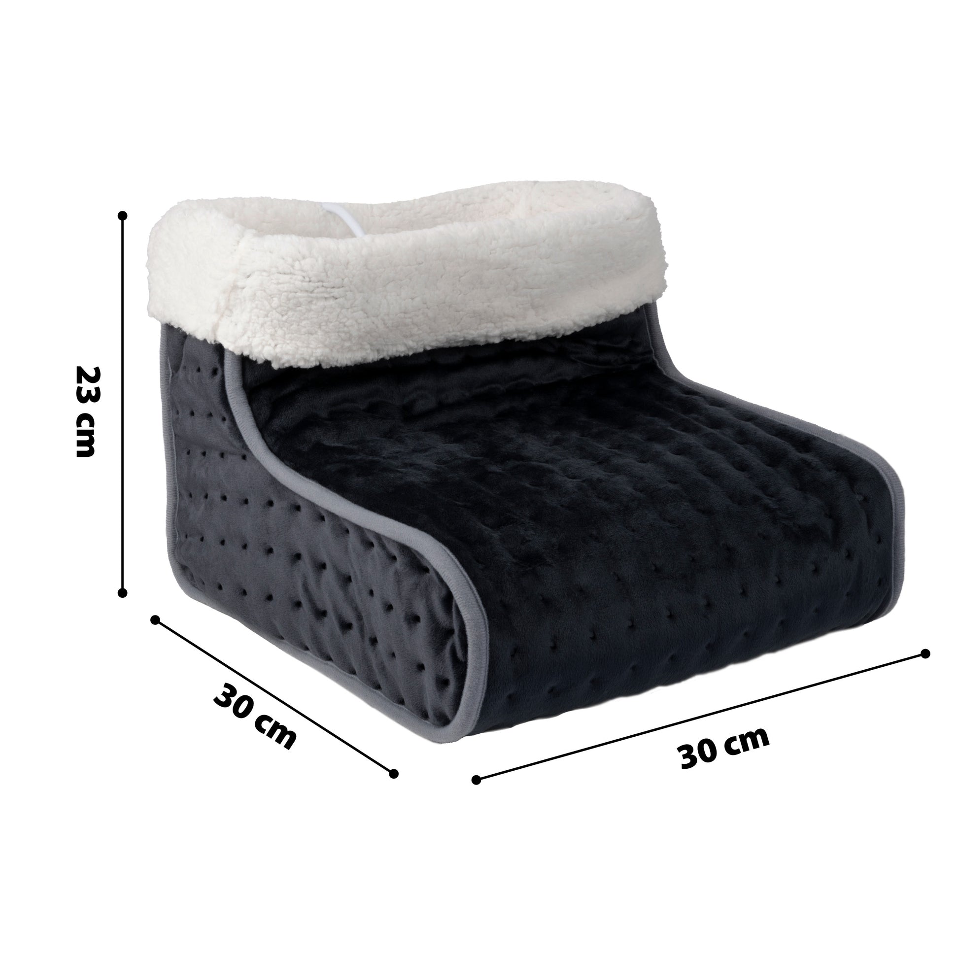 Footwarmer Dark Grey 100W Fl