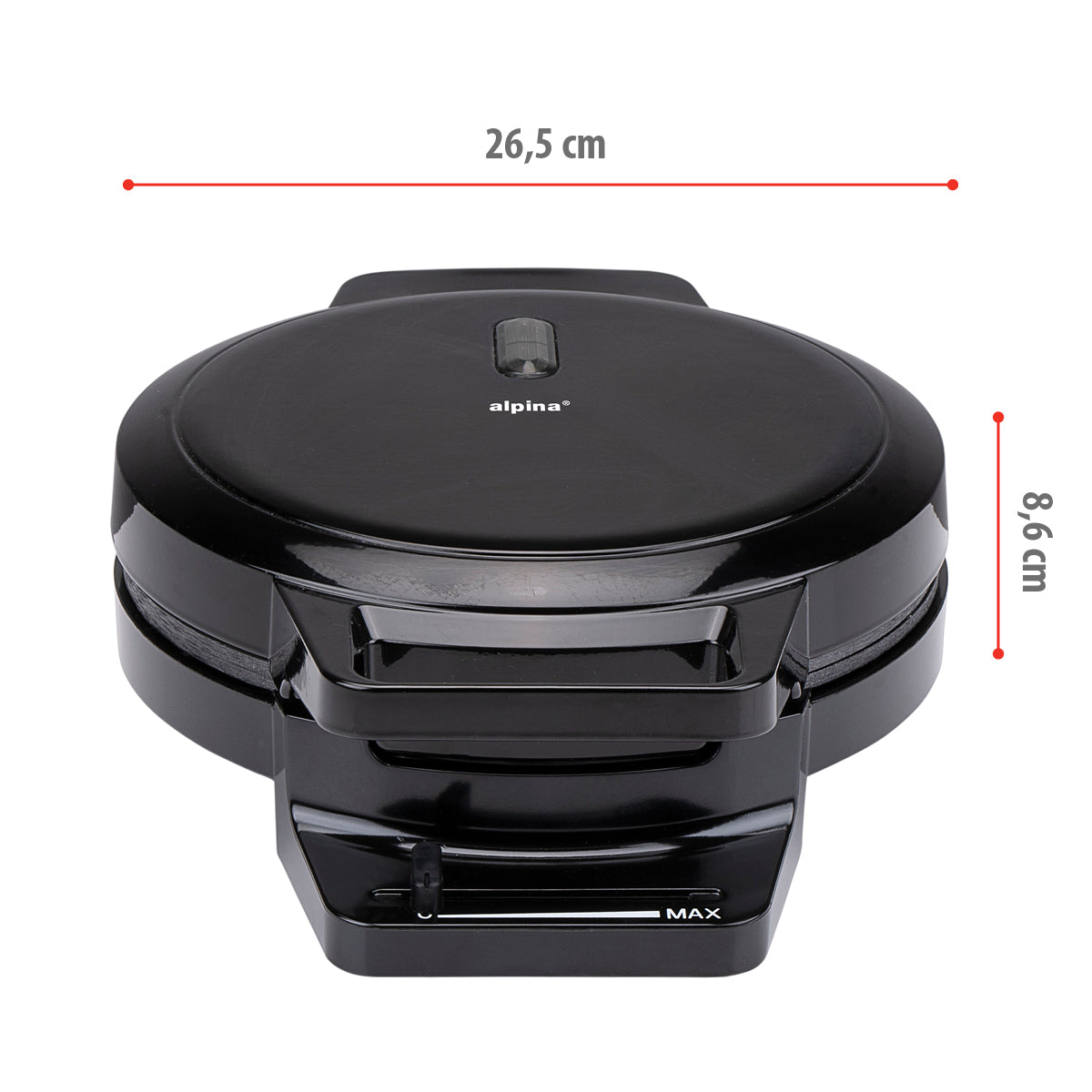 Waffle Maker 230V 1000W