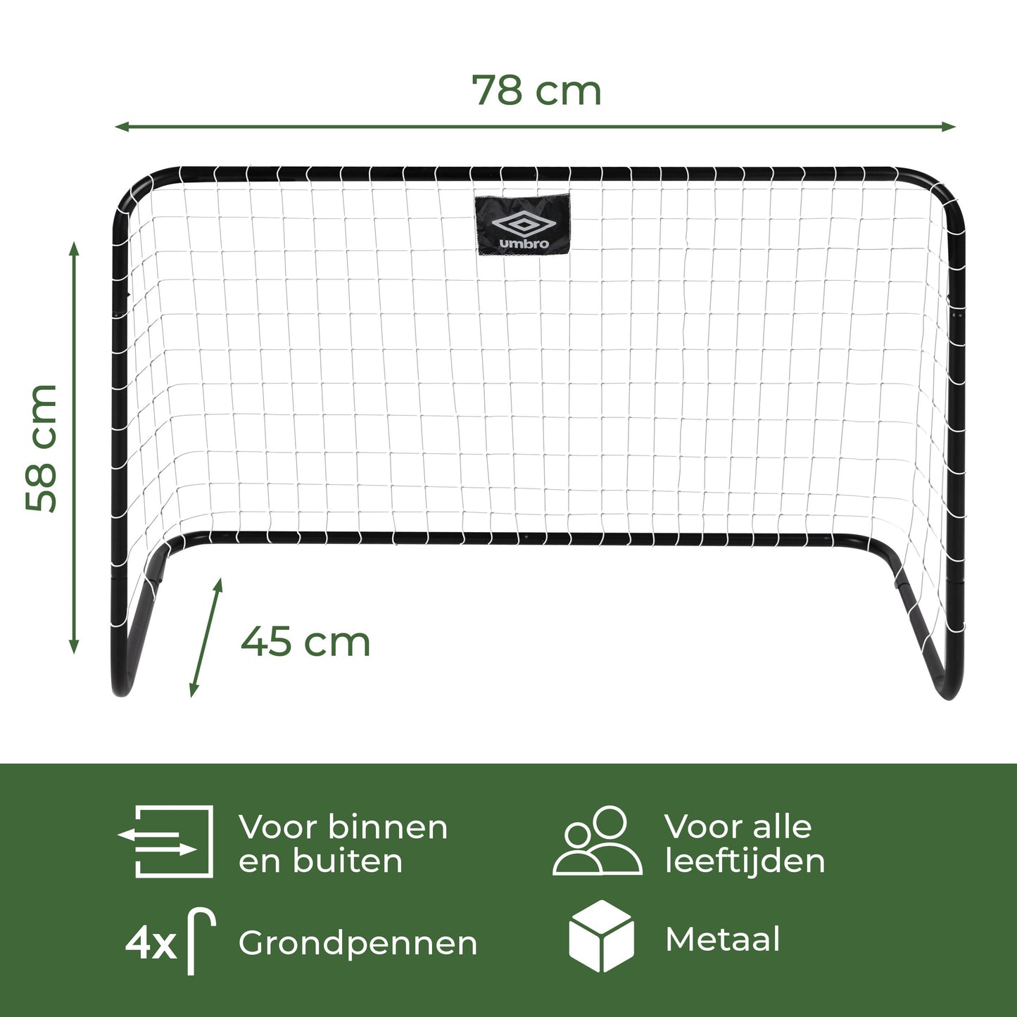 Soccer Goal 2Pcs