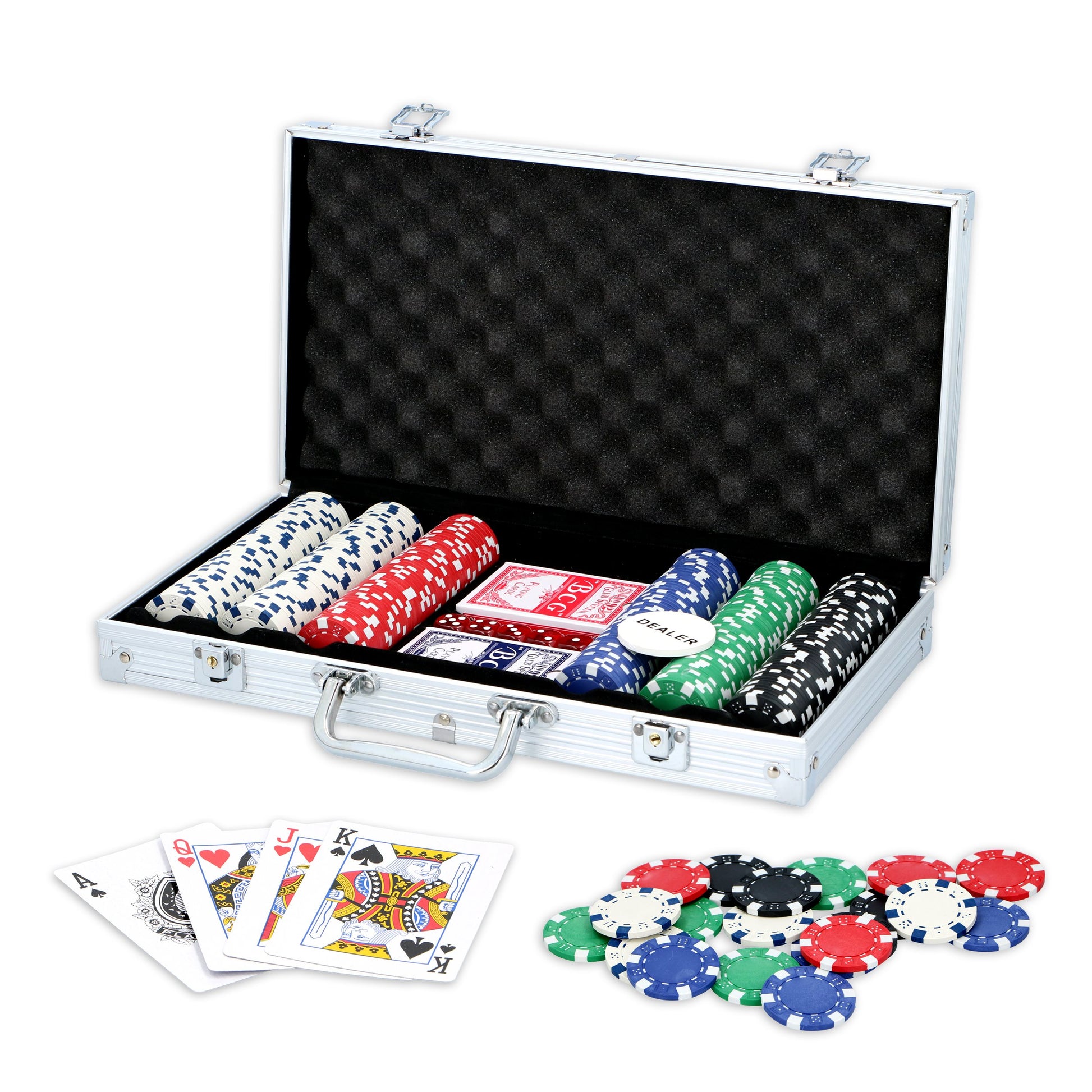 Poker Set 300 Stuks Met Koffer