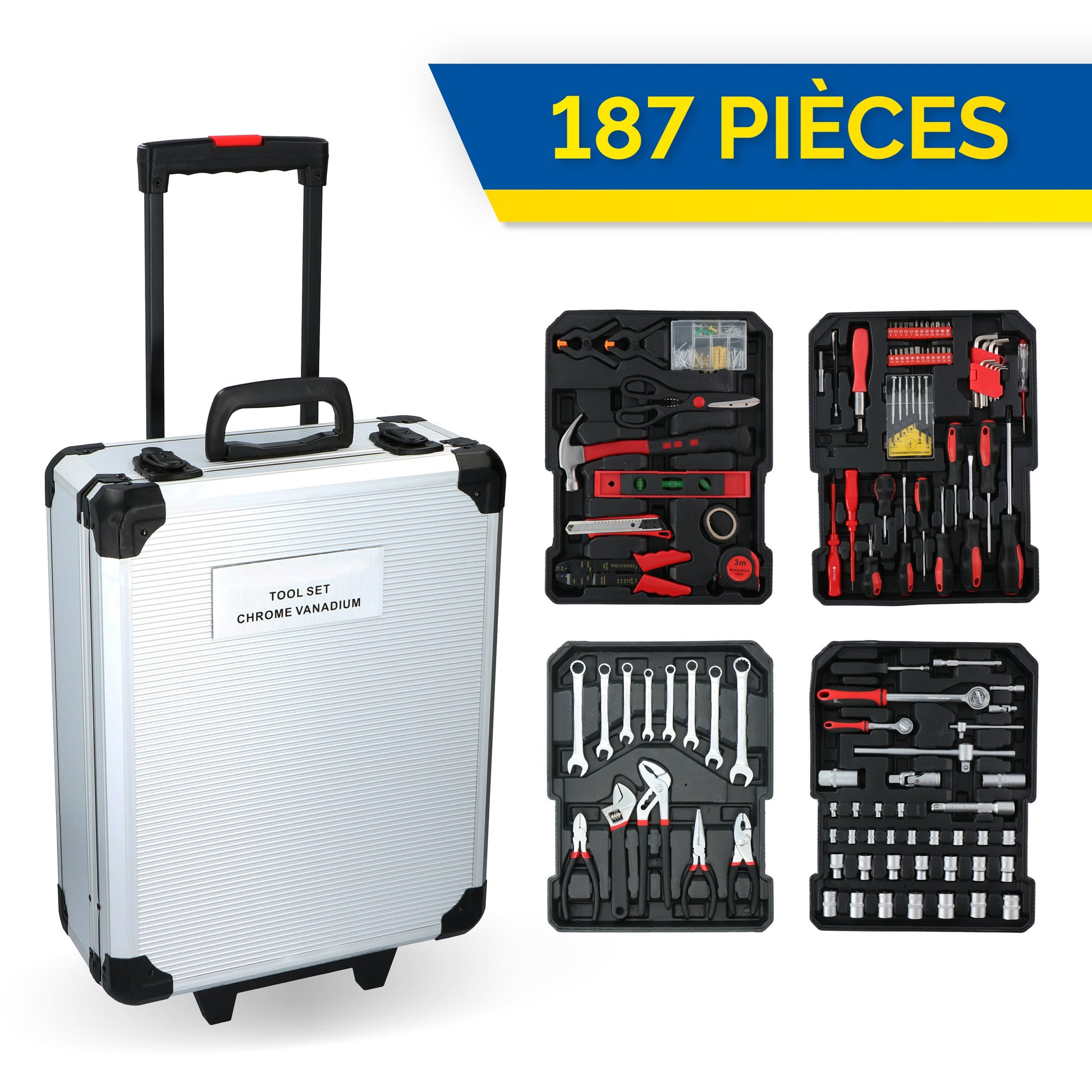 Tool Set  187Pcs St