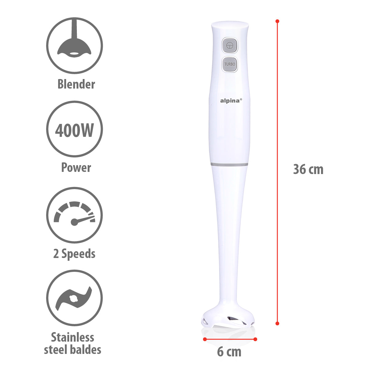 Mixer Hand 230V 400W