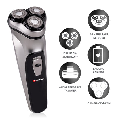 Shaver 3Head B/O Rechargable