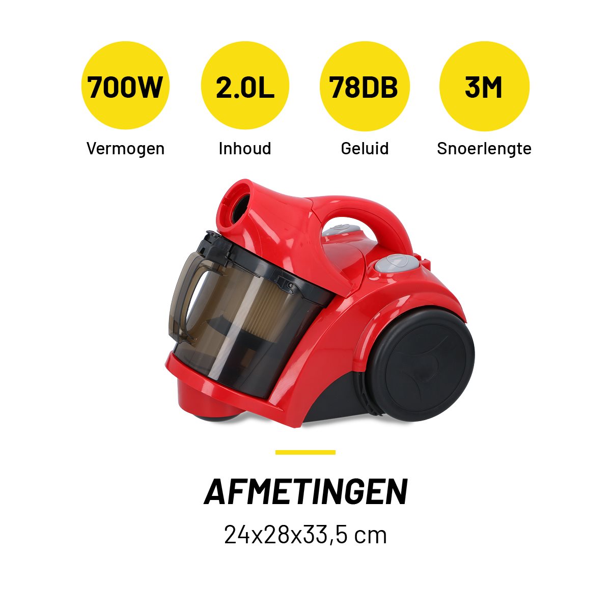 Vacuum Cleaner Cyclone 700W