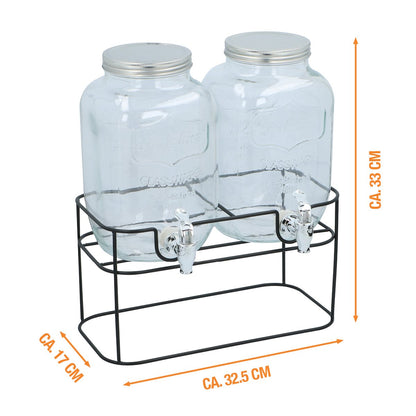 Drink Disp With Stand 4Lx 2Pcs