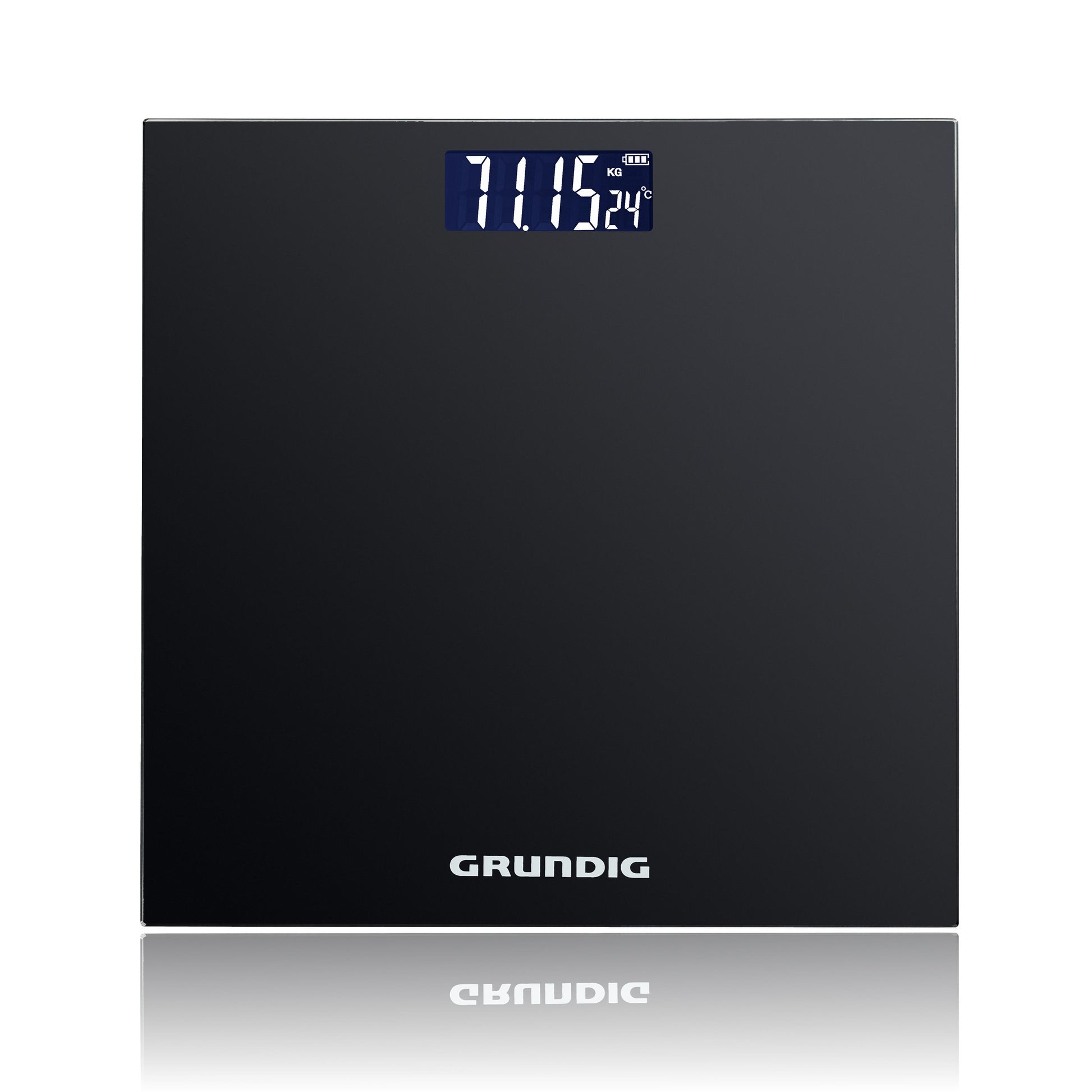 Body Scale Black 28X28X2,2Cm