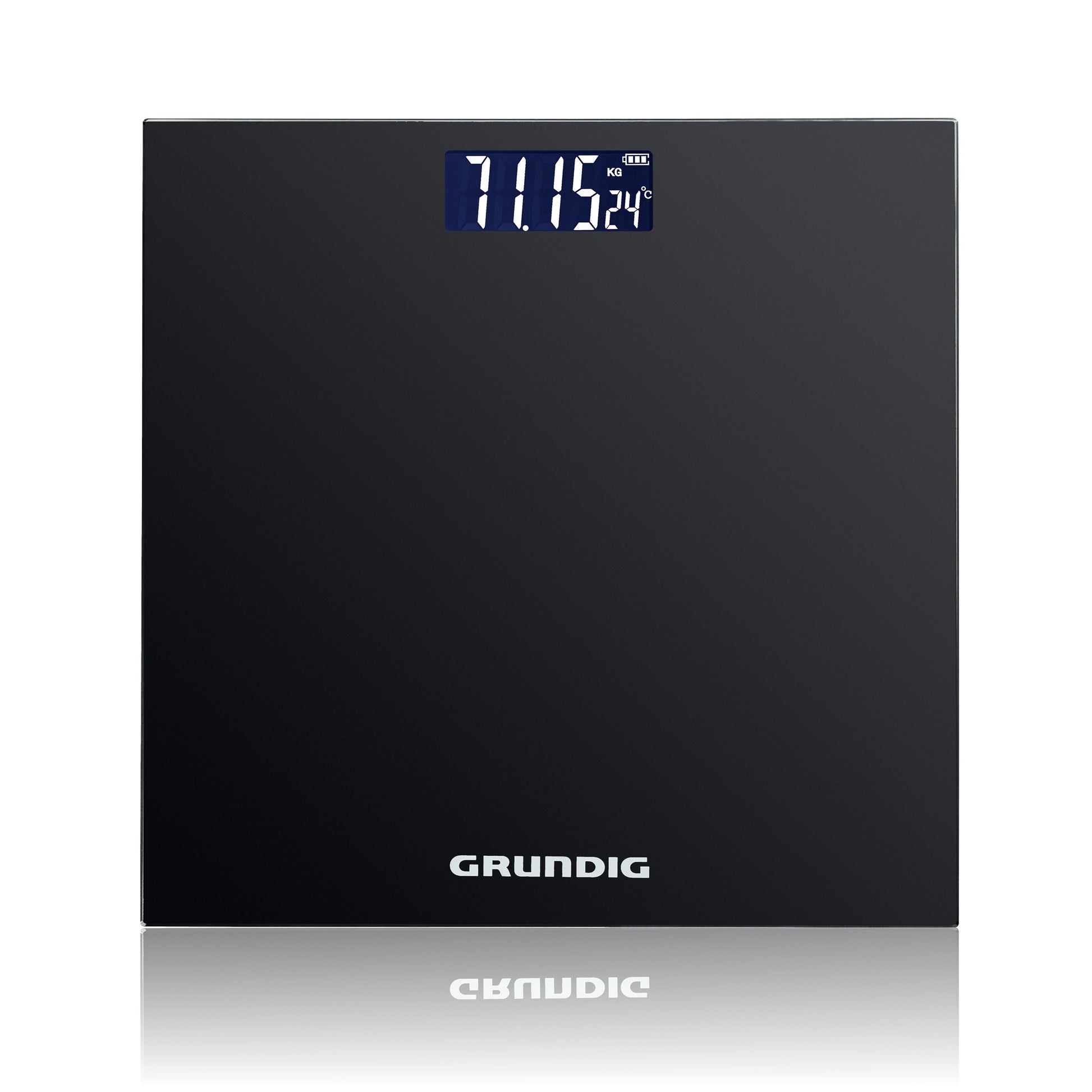 Body Scale Black 28X28X2,2Cm