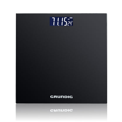 Body Scale Black 28X28X2,2Cm