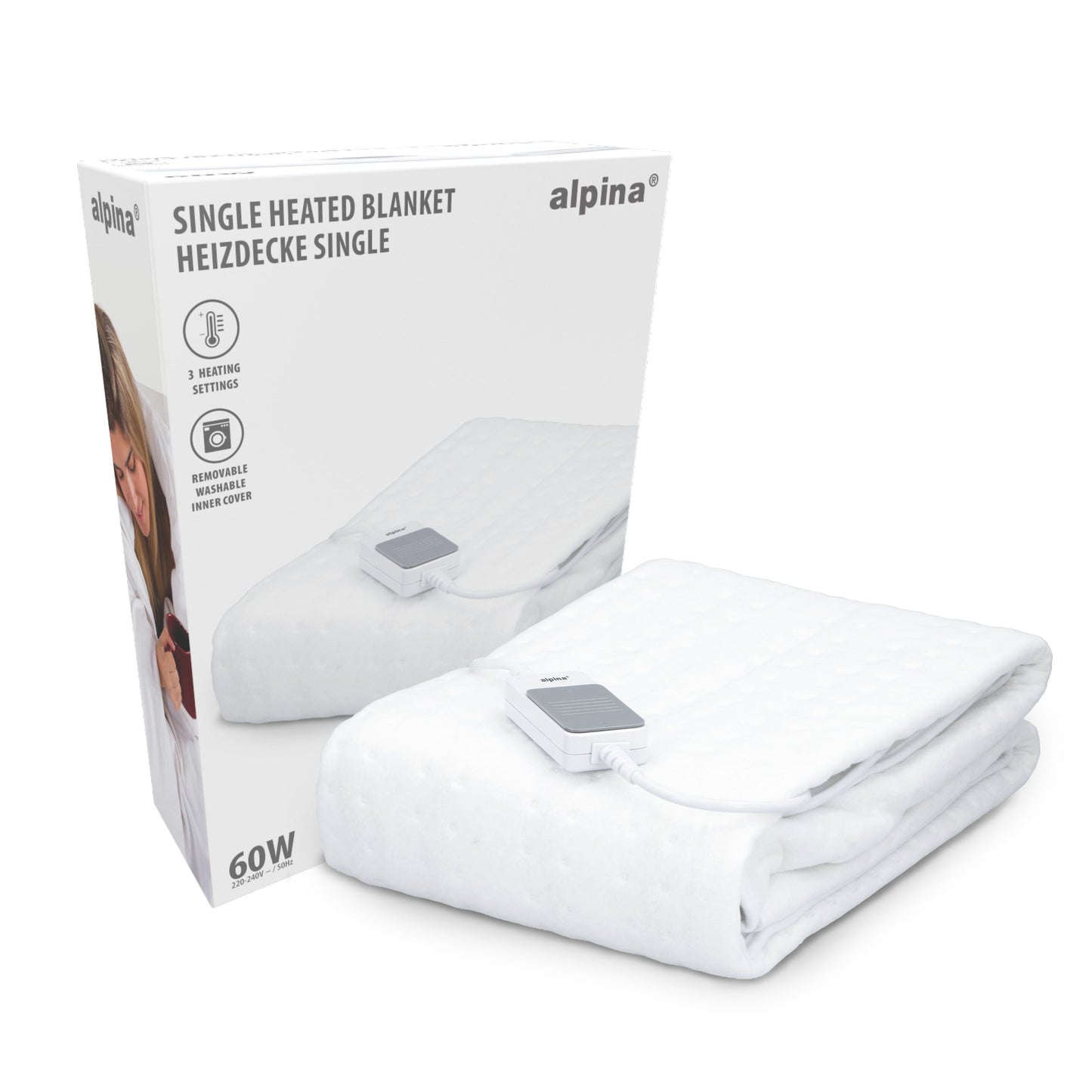 Underblanket White 60W Pes