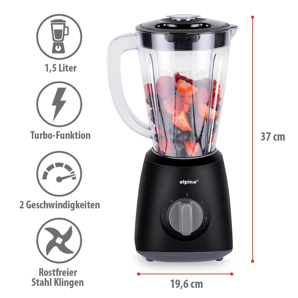 Blender 1,5L 400W