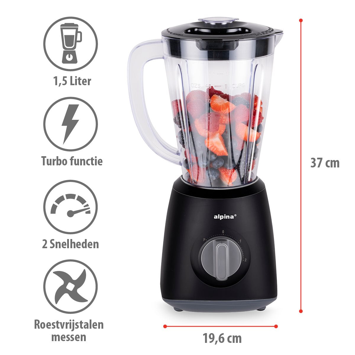 Blender 1,5L 400W