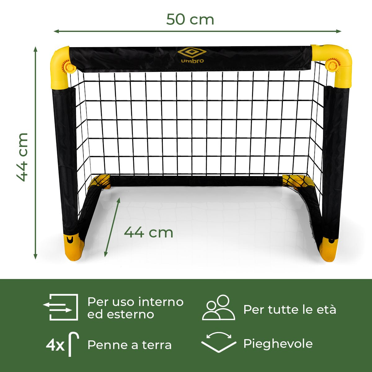 Soccer Goal Set 55Cm Pp 2Pc.