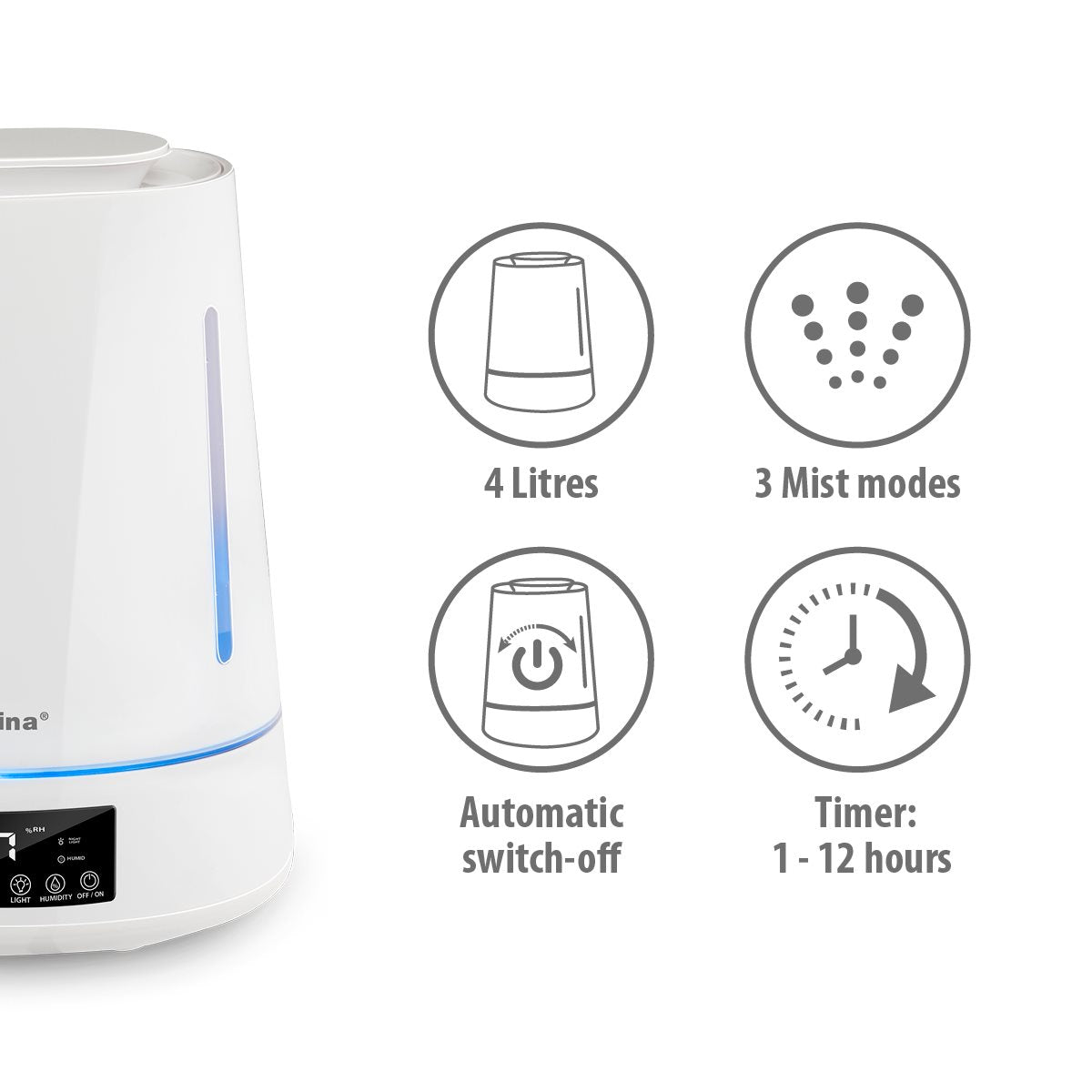 Humidifier Air 4L Abs