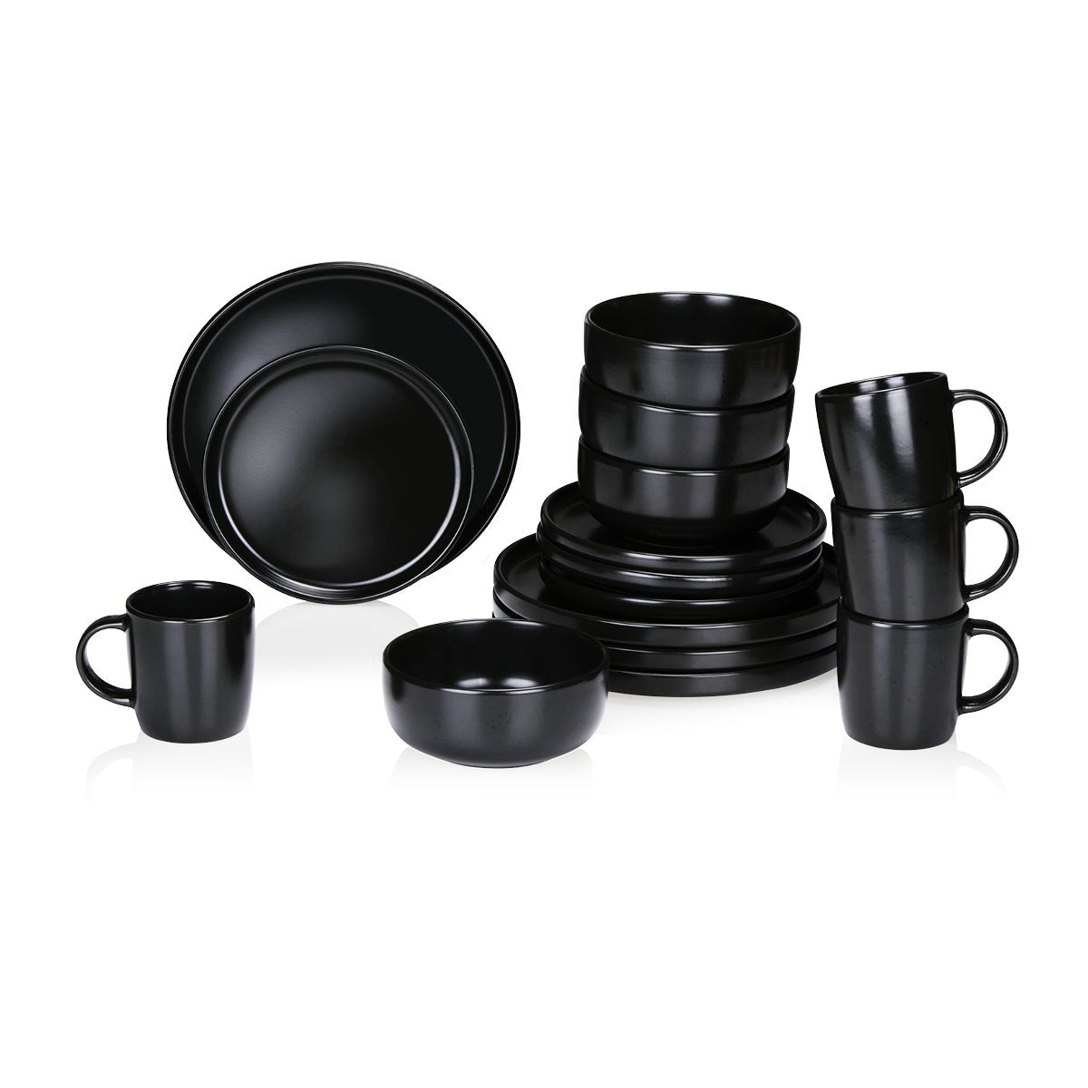 Dinnerware Set 16Pc Stoneware