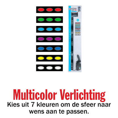 Deco Lightbar 9Led 7Colours