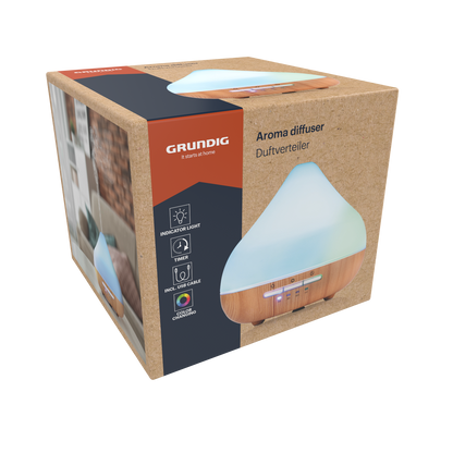 Aroma Diffuser Led With Timer Wht