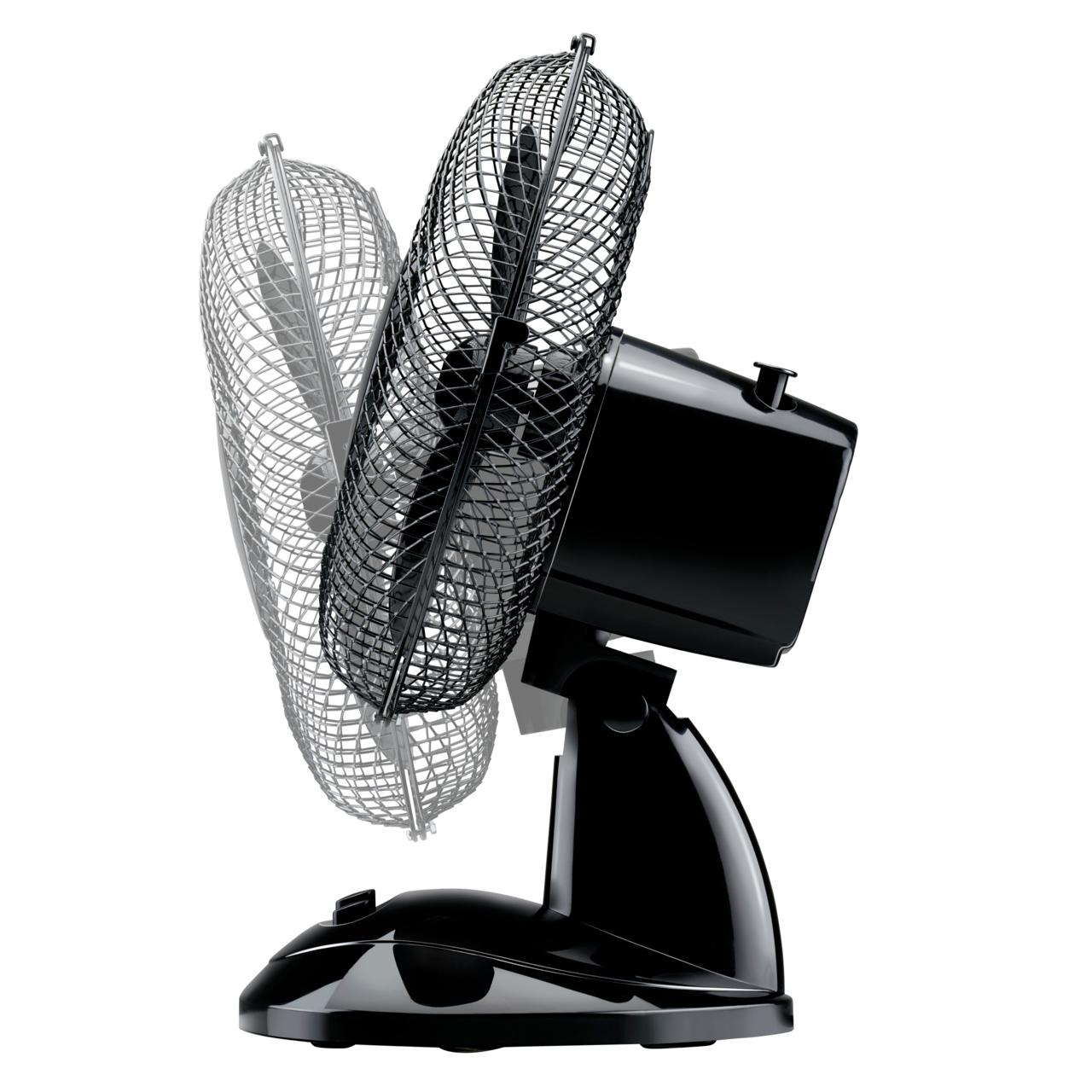 Fan Table 230V 23Cm 23W Black