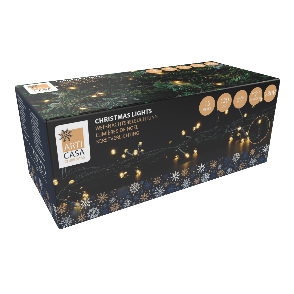 Xmas Stringl 120Led 230V Ip44