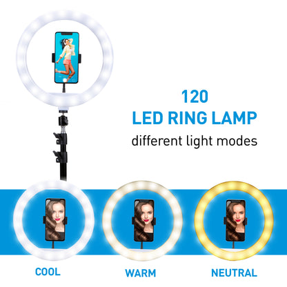 Ringlight Stand ⌀12" 120 Leds