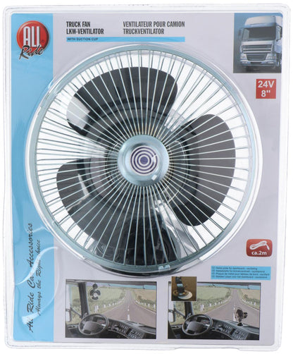Fan 24V 8Inch  & Suction Cup