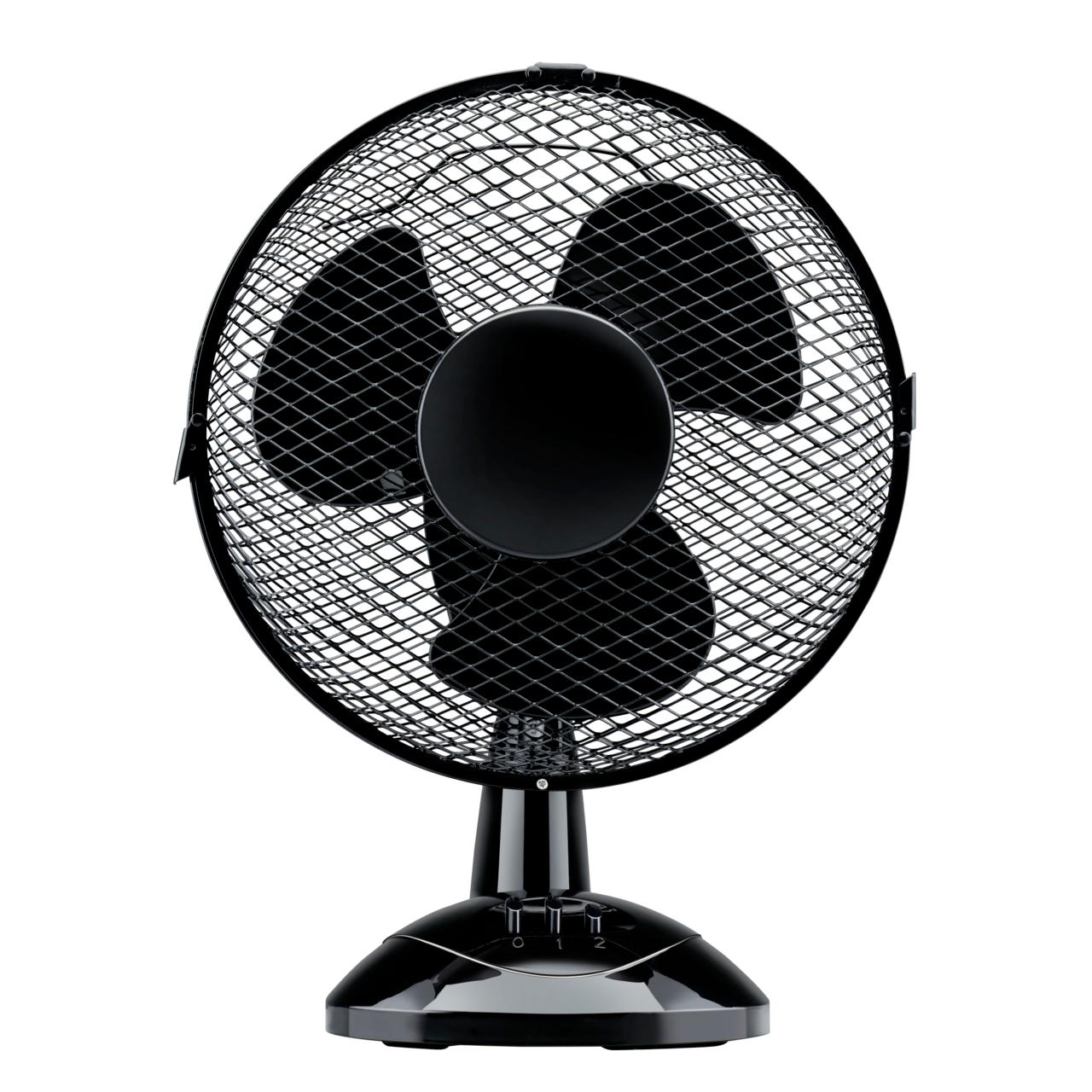 Fan Table 230V 23Cm 23W Black