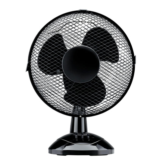 Fan Table 230V 23Cm 23W Black