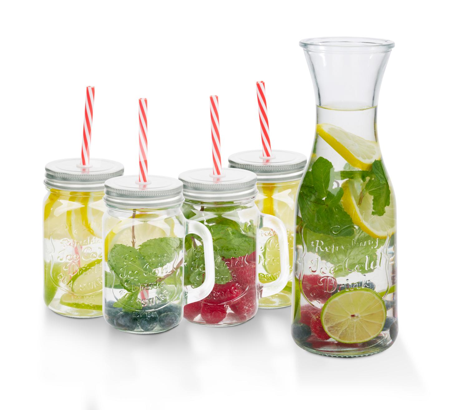 Drinking Jars 420Ml W Karaf 1L