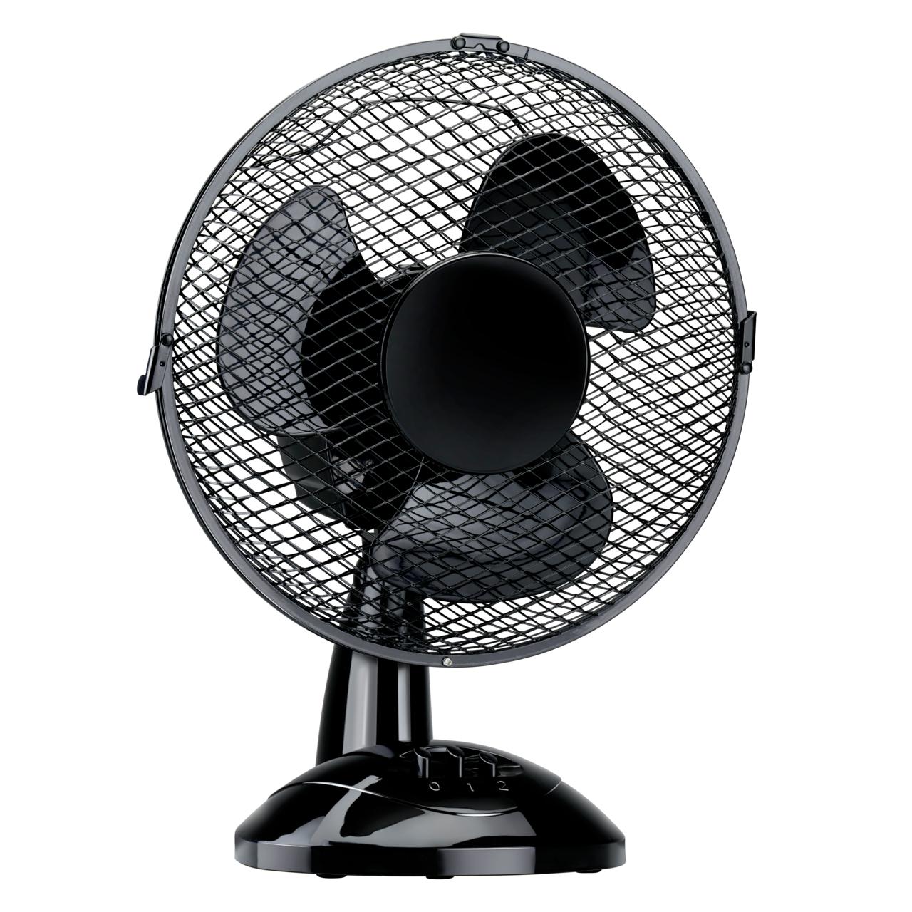Fan Table 230V 23Cm 23W Black