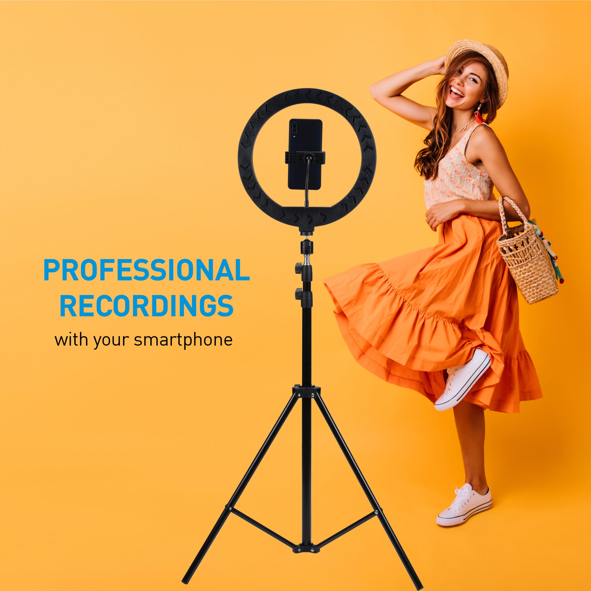 Ringlight Stand ⌀12" 120 Leds