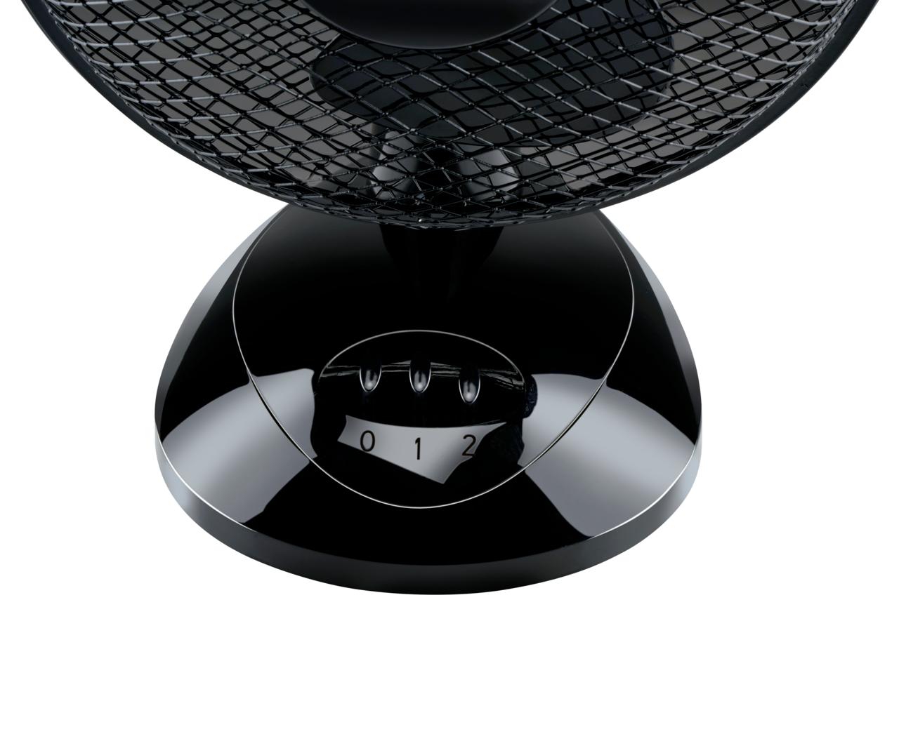 Fan Table 230V 23Cm 23W Black