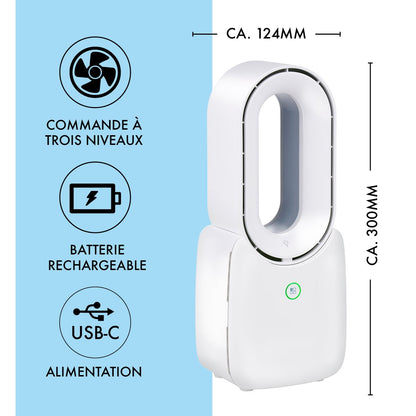 Fan Table Bladeless Usb