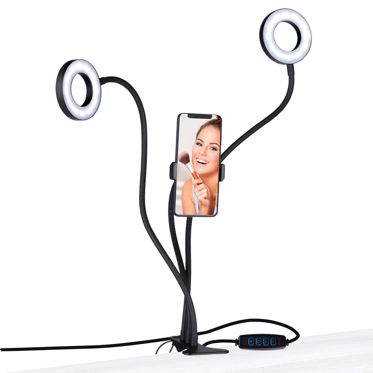 Ringlamp Met Telefoonhouder
