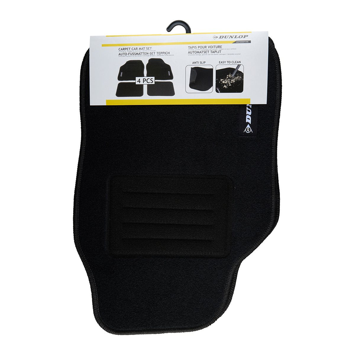 Car Mat Set Carpet 4Pcs Pp/Pes