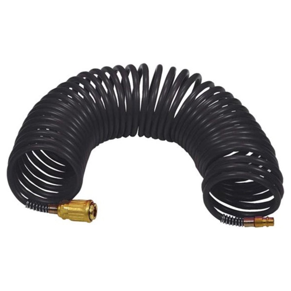 Spiral Hose 15M Quick Couplings