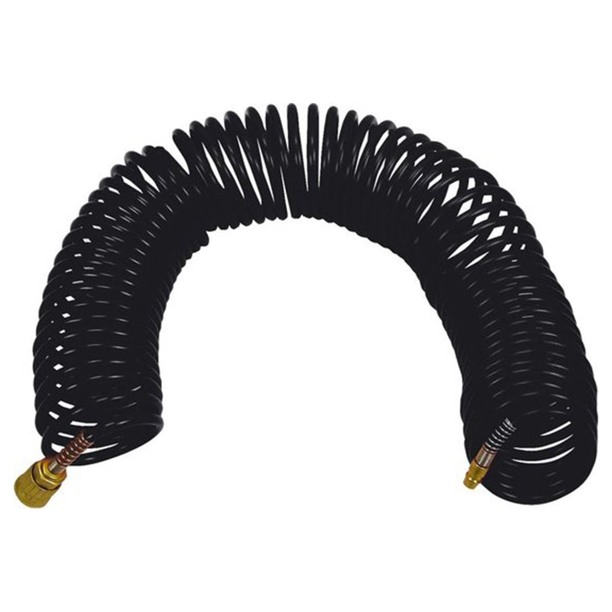 Spiral Hose 15M Quick Couplings