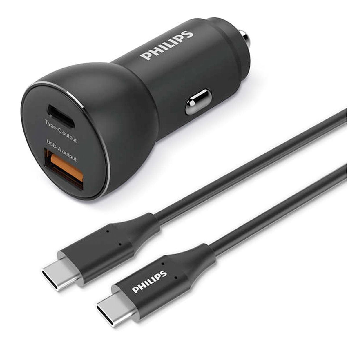 Car Charger Usb A + C
