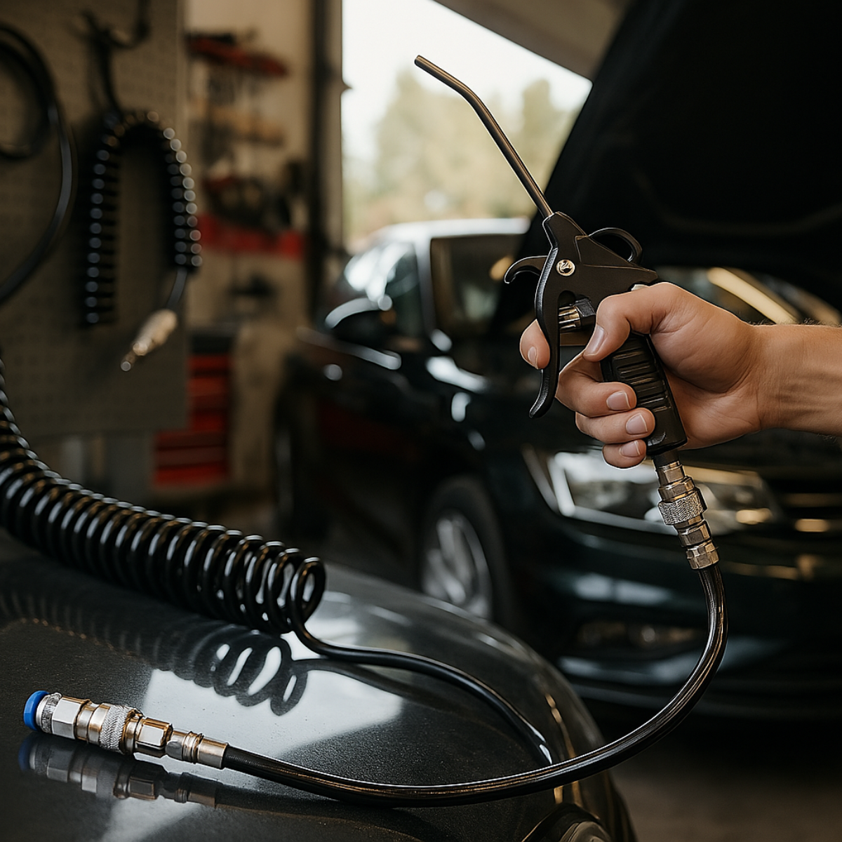 Air Duster Gun Black 13Kg/Cm2