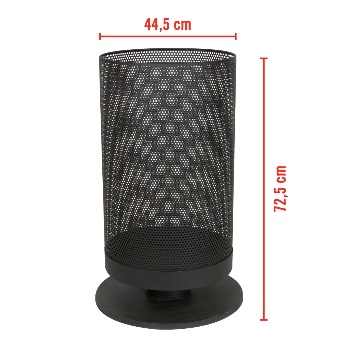 Fire Basket D44,5X72,5Cm Mt