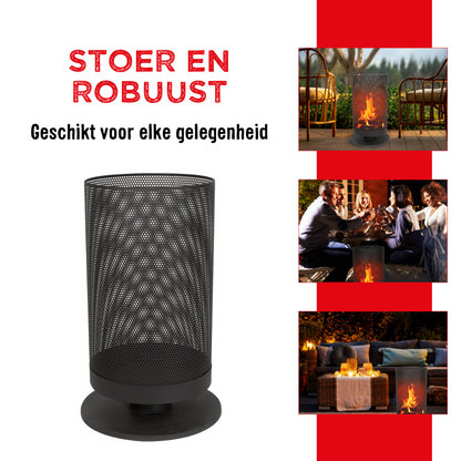 Fire Basket D44,5X72,5Cm Mt