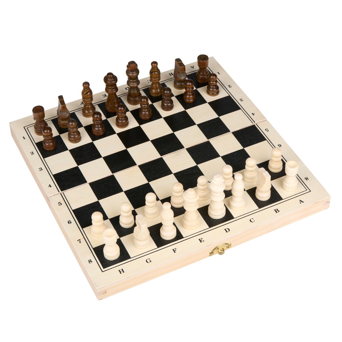 Chess & Checkers Foldable Wd