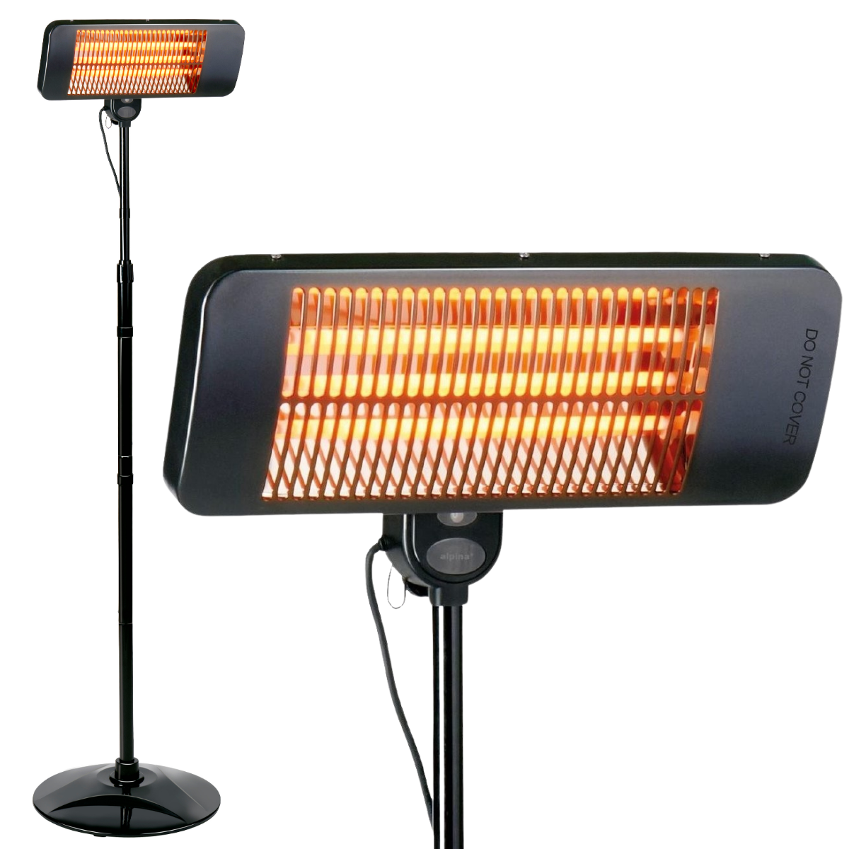 Terrasverwarmer 650-2000W