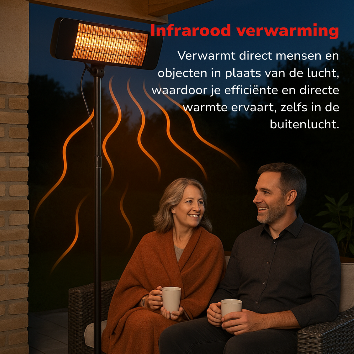 Terrasverwarmer 650-2000W