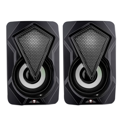 Speaker 2Pc Usb Wired 18W Blk
