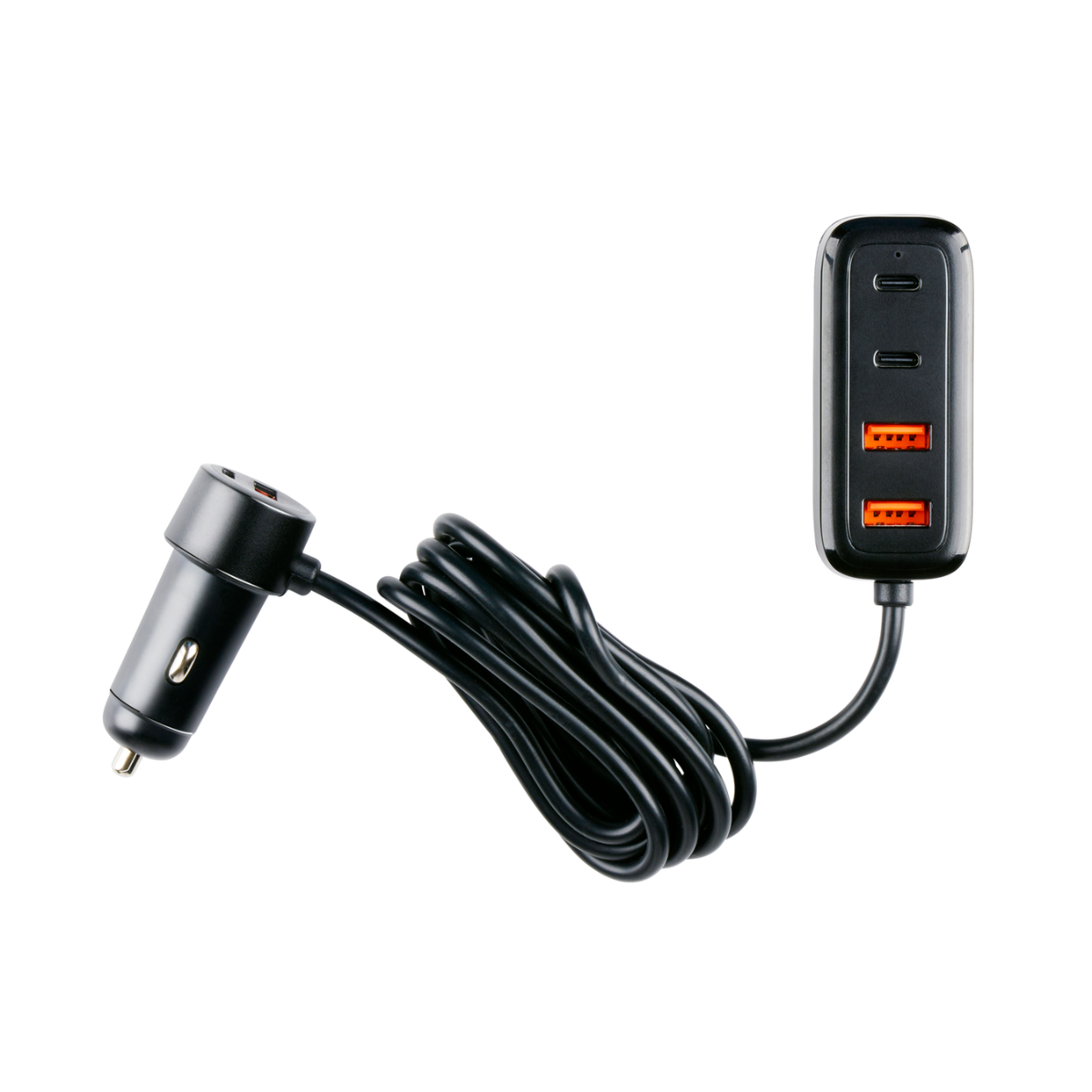 Car Charger 12-24V Usb A+C W/Hub