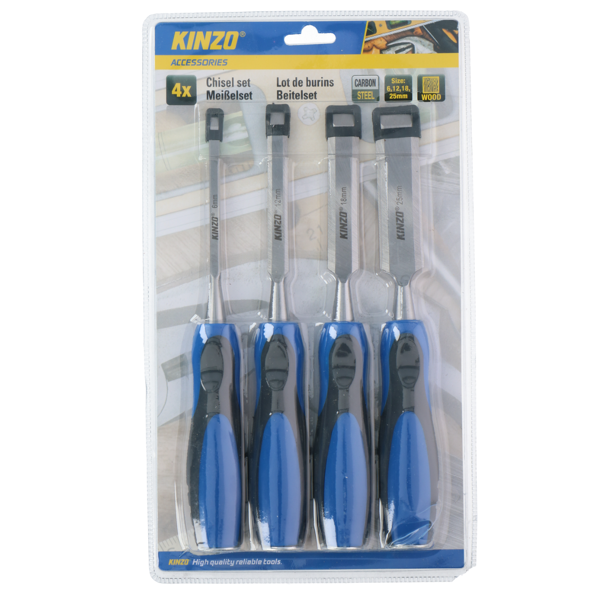 Chisel Set 4Pcs St
