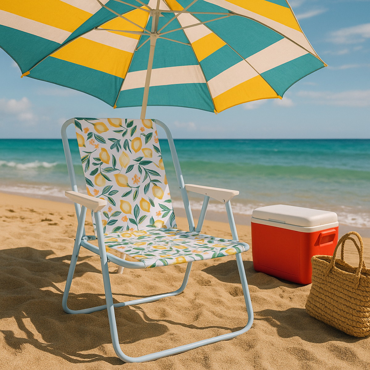 Beach Chair Lemon Design