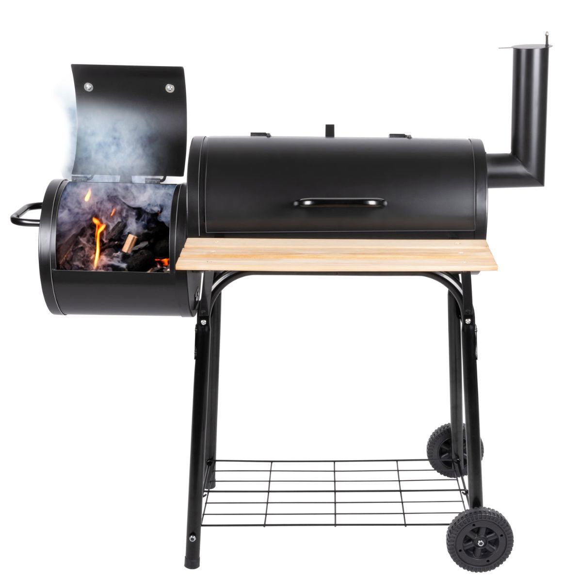 Smoker Barbecue 2 In 1