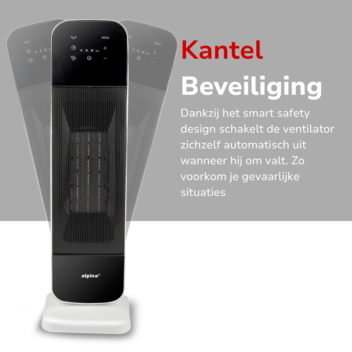 Heater Tower 230V 2000W Ptc