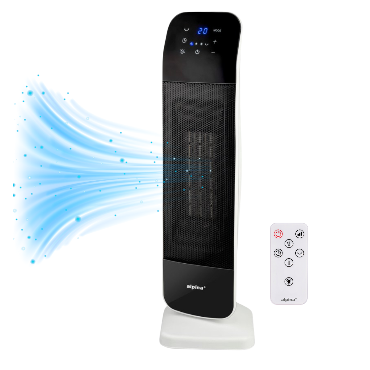 Heater Tower 230V 2000W Ptc