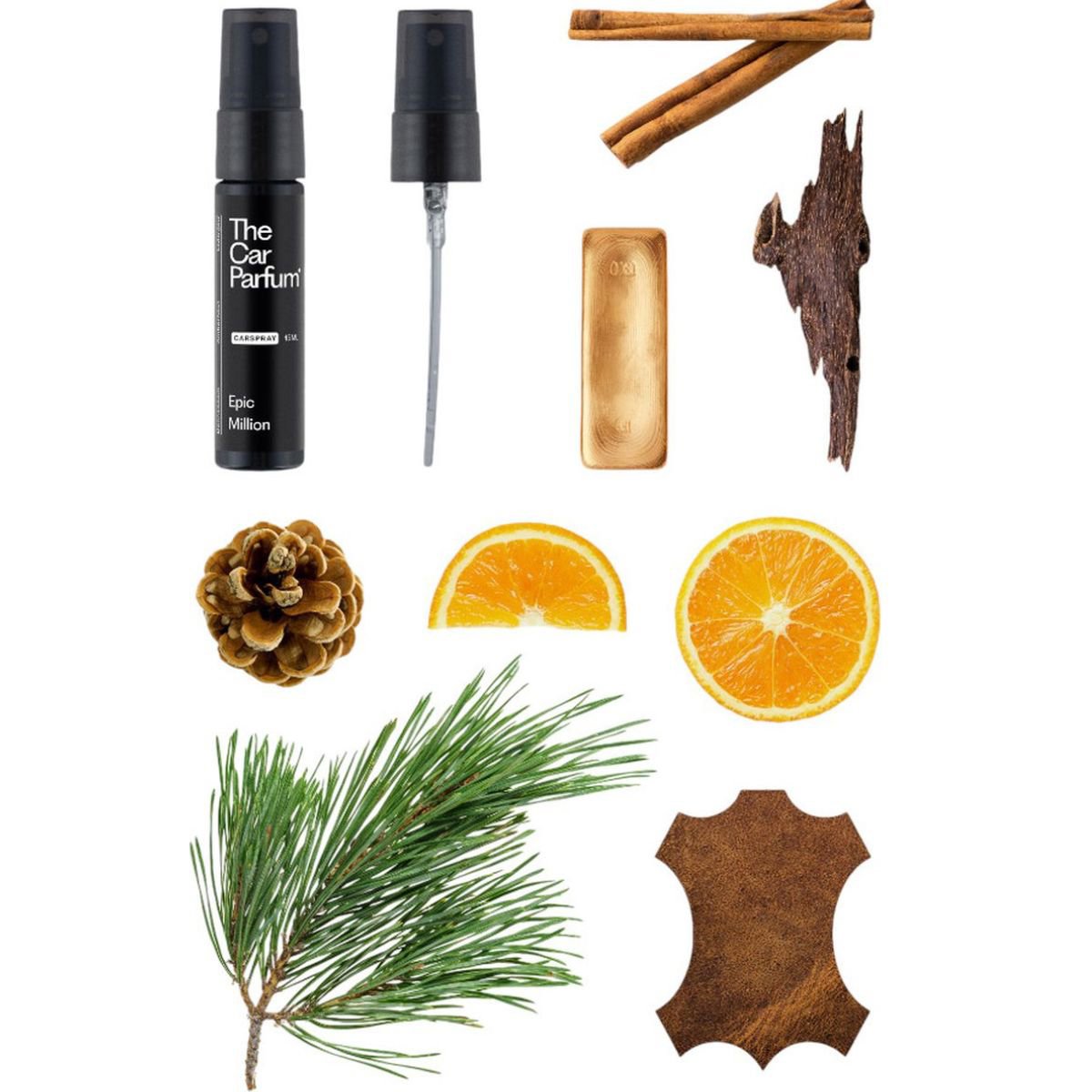 The Car Parfum Auto Parfum 3 Delig Cadeauset Voor Hem